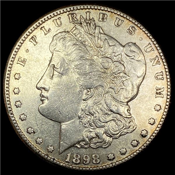 1898-S Silver Morgan Dollar CLOSELY UNCIRCULATED