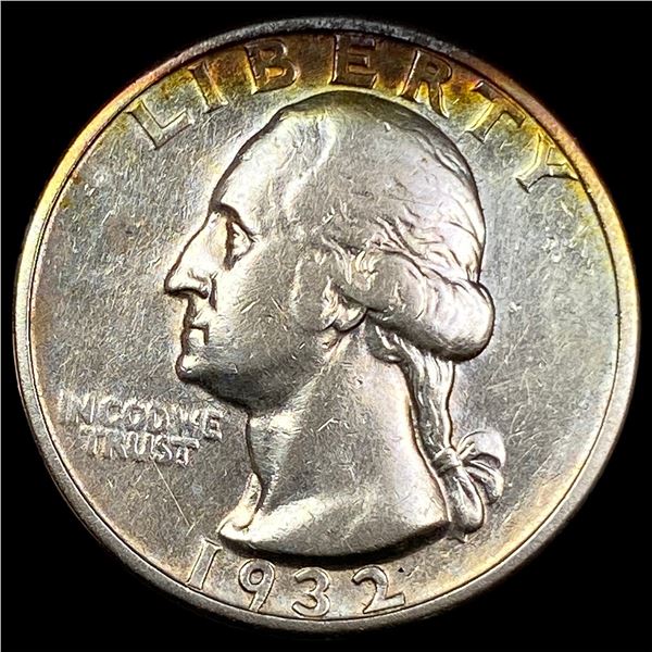 1932-D Silver Washington Quarter NEARLY UNCIRCULATED