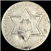 Image 1 : 1852 Silver Three-Cent Piece NICELY CIRCULATED