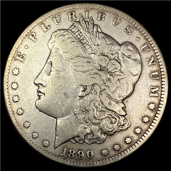 1890-CC Silver Morgan Dollar NICELY CIRCULATED