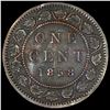 Image 2 : 1858 Canada 1 Cent LIGHTLY CIRCULATED