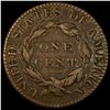 Image 2 : 1822 Coronet Head Large Cent NICELY CIRCULATED
