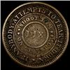 Image 2 : 1863 Civil War Token - "The Flag of Our Union" LIGHTLY CIRCULATED