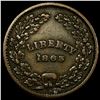 Image 1 : 1863 Civil War Token-Liberty Union LIGHTLY CIRCULATED