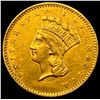 Image 1 : 1856 Gold $1 Indian Princess Head HIGH GRADE