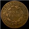 Image 2 : 1821 Coronet Head Large Cent NICELY CIRCULATED