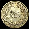 Image 2 : 1910 Silver Barber Dime NEARLY UNCIRCULATED