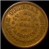 Image 2 : Civil War Token "Army & Navy" / "The Federal Union" LIGHTLY CIRCULATED