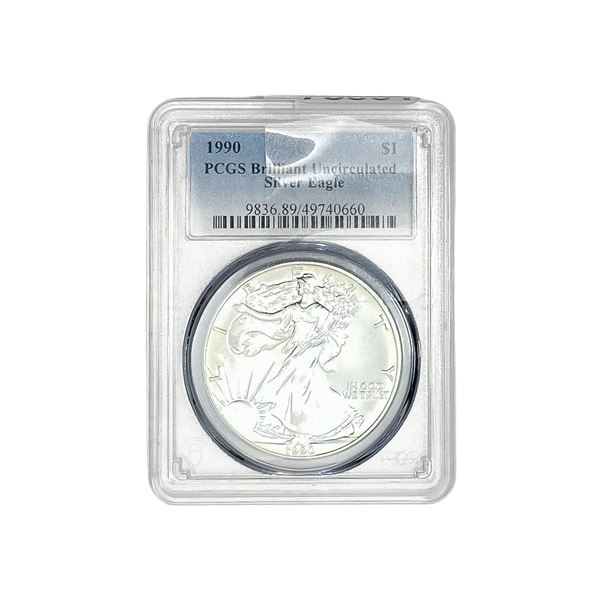 1990 Silver Eagle PCGS