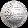 Image 2 : 1996-D Silver Olympiad Rowing Dollar UNCIRCULATED