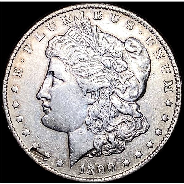 1890-CC Silver Morgan Dollar CLOSELY UNCIRCULATED