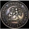 Image 2 : 1871 Prince Edward Island One Cent LIGHTLY CIRCULATED