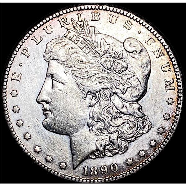 1890-CC Silver Morgan Dollar CLOSELY UNCIRCULATED