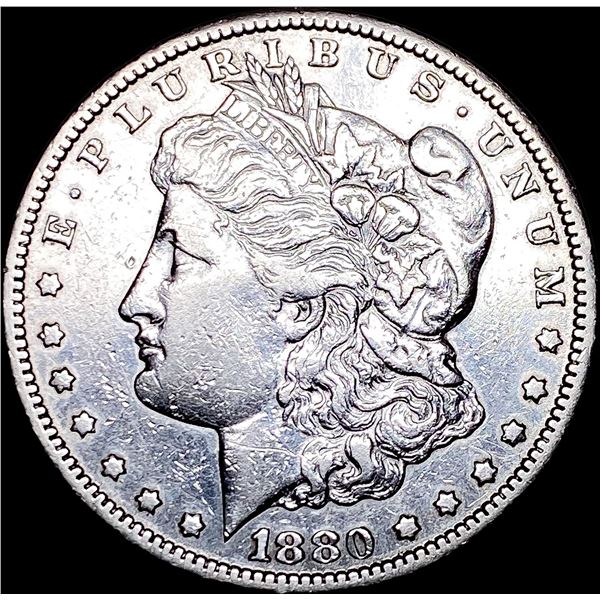 1880-CC Silver Morgan Dollar CLOSELY UNCIRCULATED