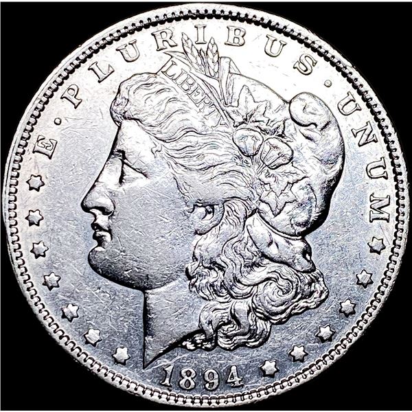 1894-O Silver Morgan Dollar NEARLY UNCIRCULATED