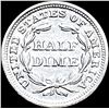 Image 2 : 1853 Seated Liberty Silver Half Dime CLOSELY UNCIRCULATED
