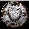Image 1 : Civil War token LIGHTLY CIRCULATED