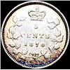 Image 2 : 1870 Canada Silver 5 Cents CLOSELY UNCIRCULATED