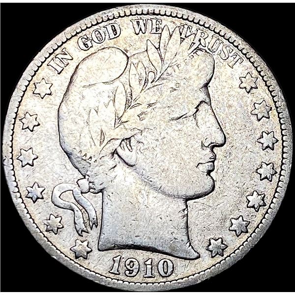 1910 Barber Half Dollar LIGHTLY CIRCULATED