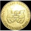 Image 2 : Canada 1970 Northwest Territories Centennial Medal CLOSELY UNCIRCULATED