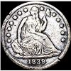 Image 1 : 1839 Seated Liberty Half Dime LIGHTLY CIRCULATED