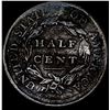 Image 2 : 1809 Classic Head Half Cent NICELY CIRCULATED
