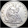 Image 1 : 1861 Seated Liberty Half Dollar NEARLY UNCIRCULATED