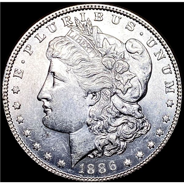 1886 Morgan Silver Dollar CHOICE AU