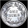 Image 2 : 1892 Silver Barber Dime CLOSELY UNCIRCULATED