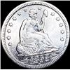 Image 1 : 1853 Arrows Seated Liberty Quarter HIGH GRADE