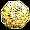 Image 1 : 1856 California Gold Token (Octagonal) HIGH GRADE