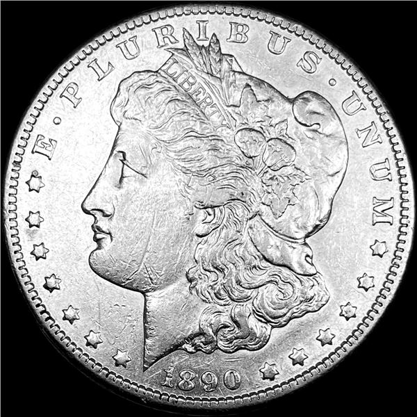 1890-CC Silver Morgan Dollar CLOSELY UNCIRCULATED