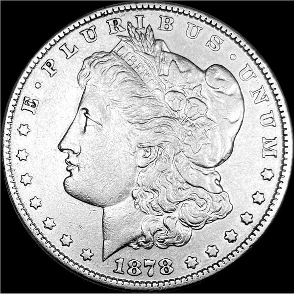 1878 Silver Morgan Dollar NEARLY UNCIRCULATED