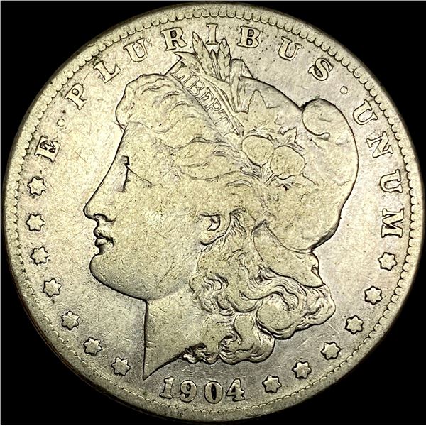 1904-S Silver Morgan Dollar NICELY CIRCULATED