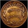 Image 2 : 1863 Civil War Token Union Flour LIGHTLY CIRCULATED