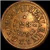 Image 1 : 1863 Civil War Token George Hyenlein NEARLY UNCIRCULATED