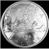 Image 2 : 1966 Canada Silver Dollar UNCIRCULATED