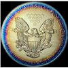 Image 2 : 2015 Toned Silver American Eagle SUPERB GEM BU