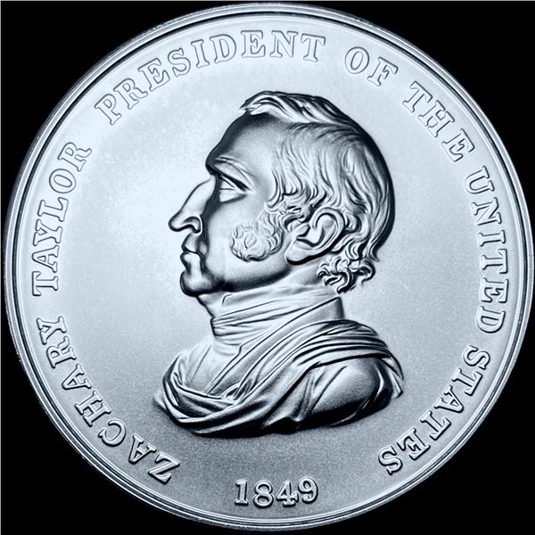 Zachary Taylor Indian Peace Medal 1849. GEM BU