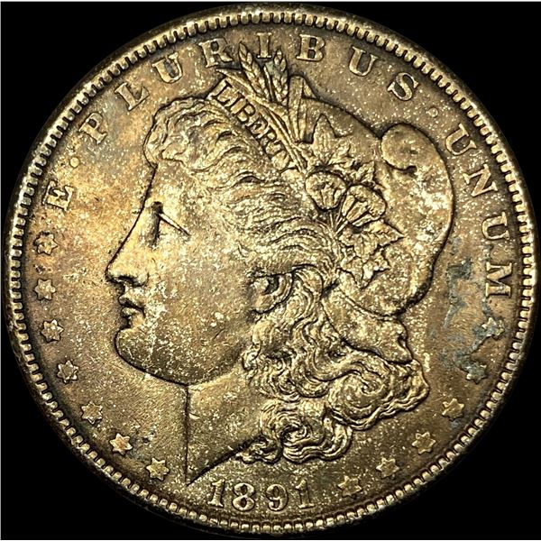 1891 Morgan Silver Dollar HIGH GRADE