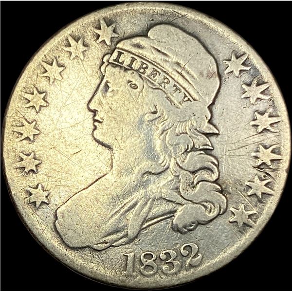 1832 Capped Bust Half Dollar LIGHTLY CIRCULATED