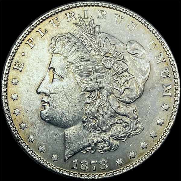 1878 Silver Morgan Dollar CHOICE AU