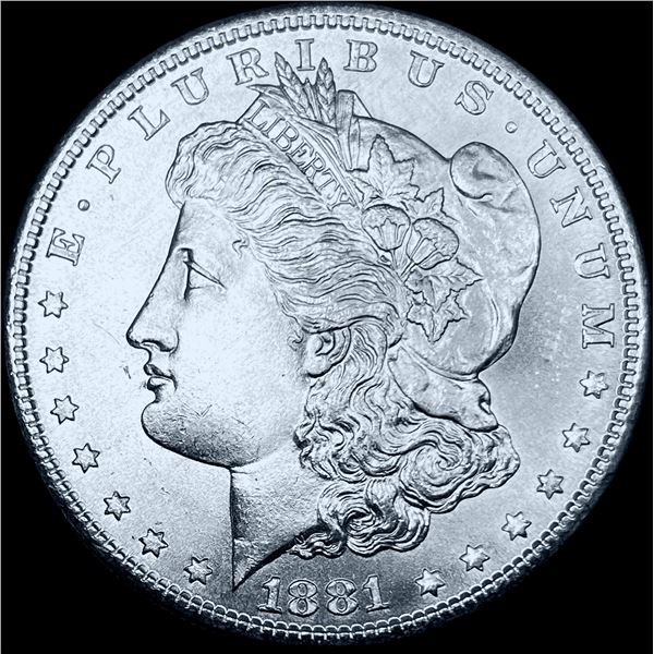 1881-S Silver Morgan Dollar CHOICE BU