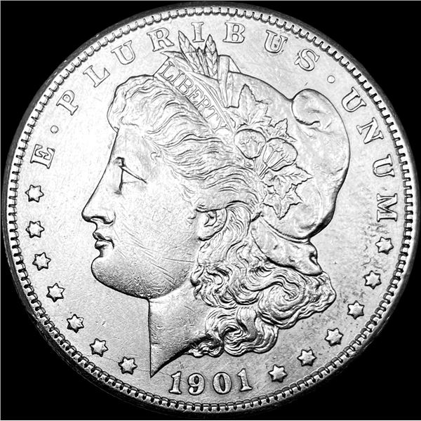 1901-S Silver Morgan Dollar CLOSELY UNCIRCULATED