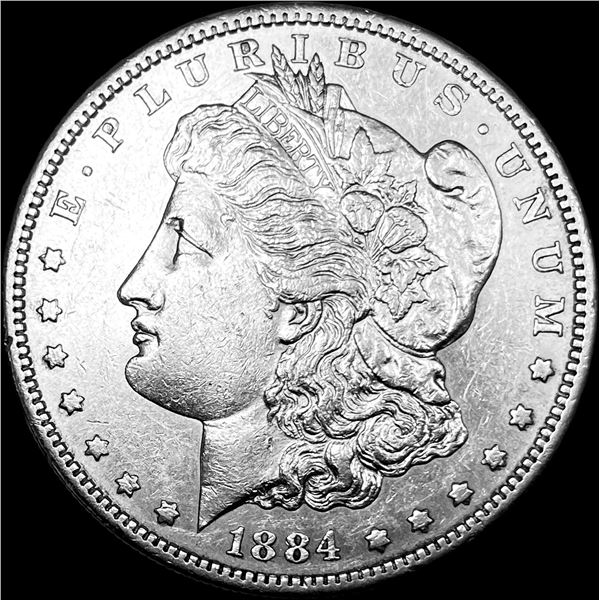 1884-S Silver Morgan Dollar CLOSELY UNCIRCULATED