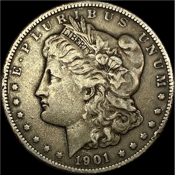 1901 Morgan Silver Dollar NEARLY UNCIRCULATED