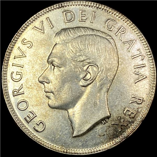 1951 Canada Silver Dollar CLOSELY UNCIRCULATED