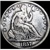 Image 1 : 1857 Seated Liberty Half Dollar NICELY CIRCULATED