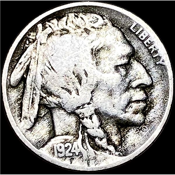 1924-D Buffalo Nickel LIGHTLY CIRCULATED