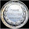 Image 2 : 1920 Silver Half Dollar Maine Centennial CLOSELY UNCIRCULATED